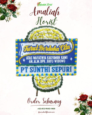 Papan Bunga Duka di Ilir Timur I