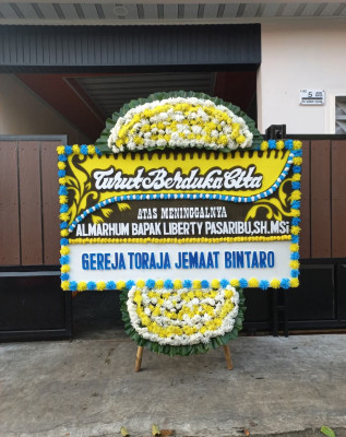 Papan Bunga Duka di Ilir Timur I