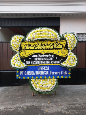 Papan Bunga Duka di Ilir Timur I