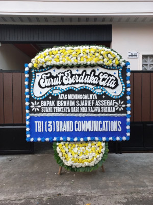 Papan Bunga Duka di Ilir Timur I